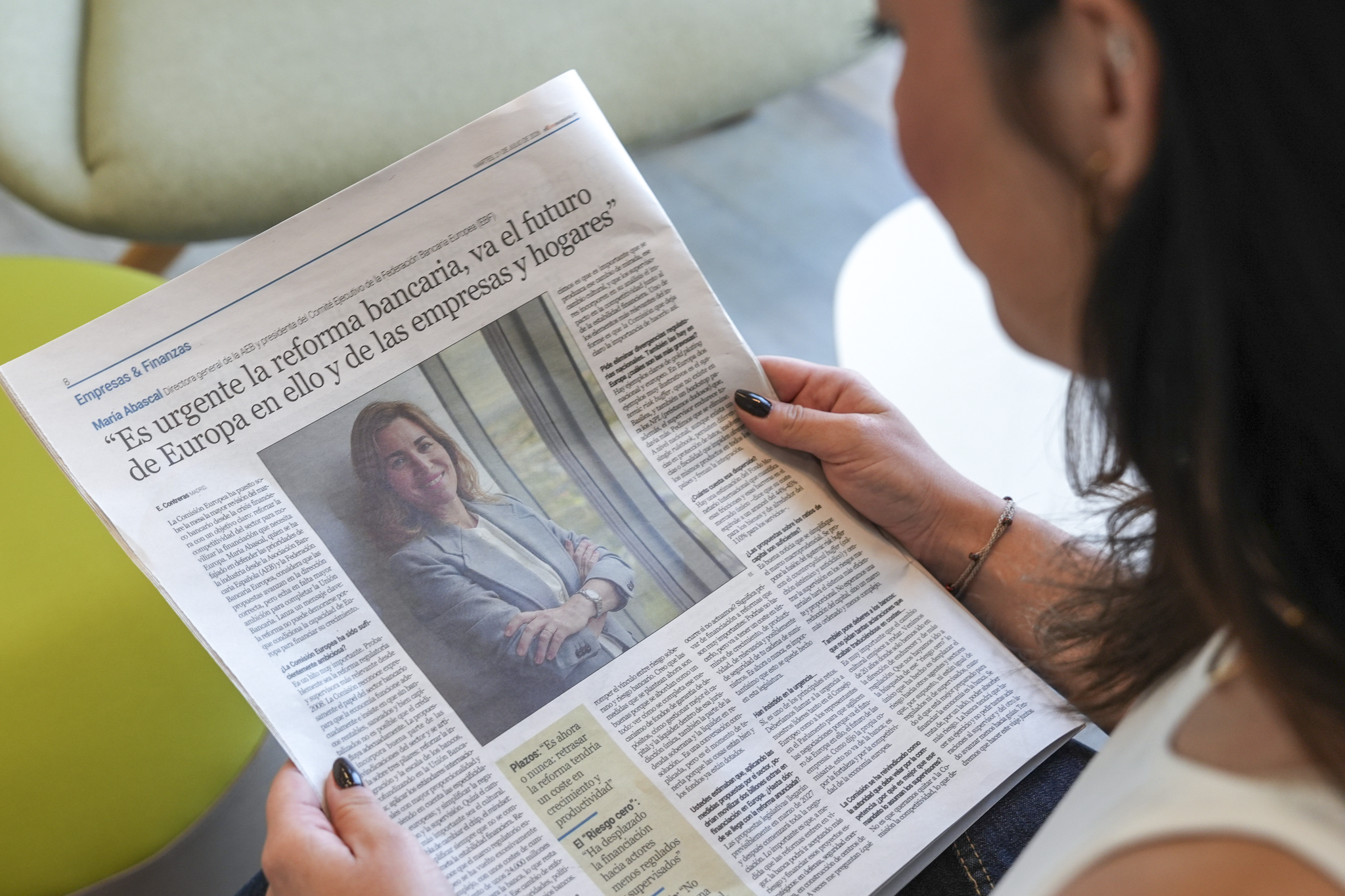 Entrevista María Abascal en El Economista